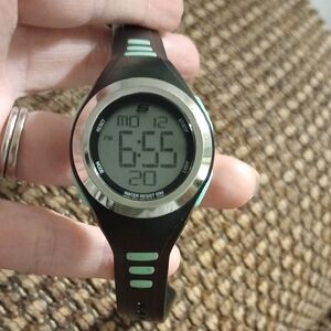 Skechers Sport Black and Mint Digital Watch Water Resistant